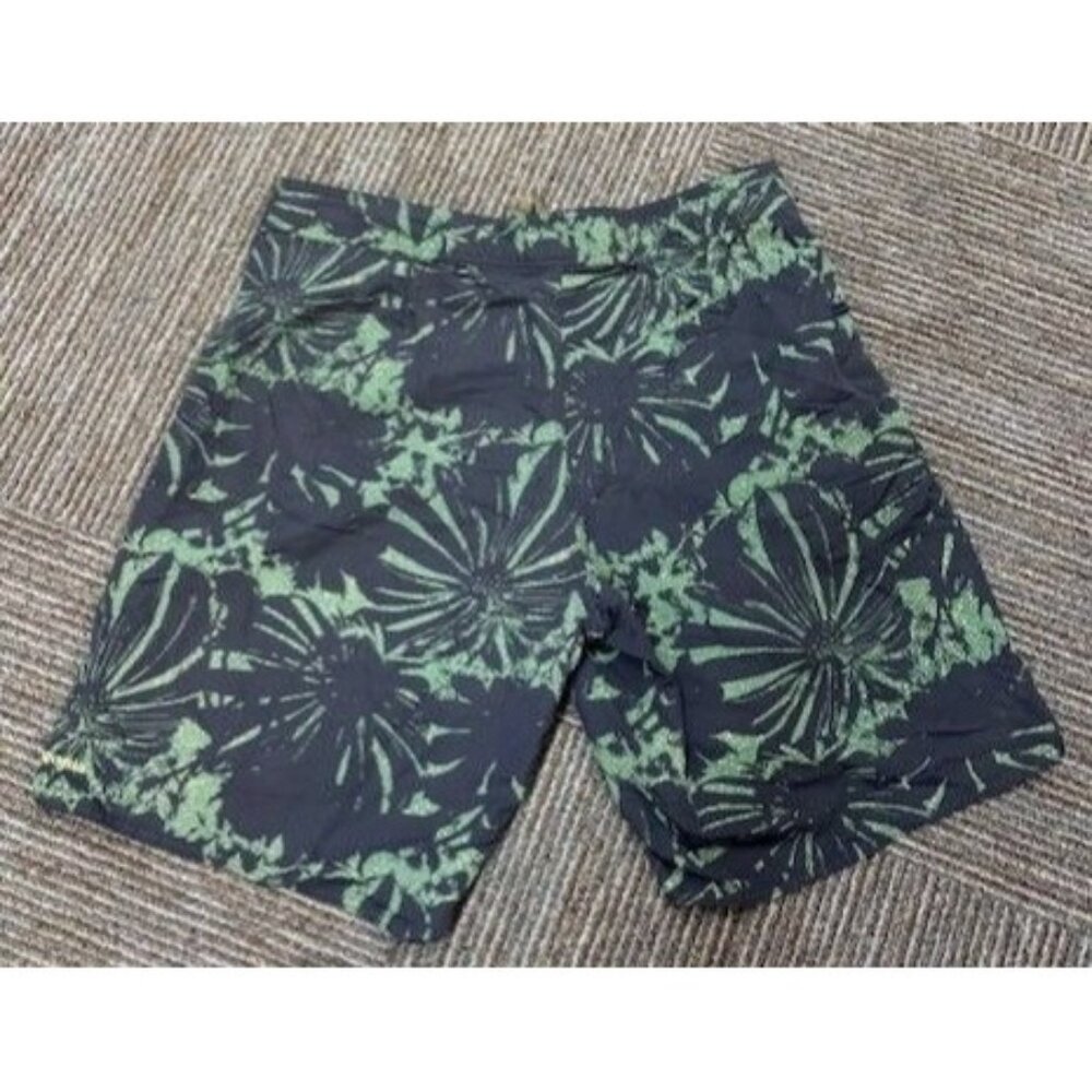 Patagonia Black & Green Swim Trunks - Picture 2 of 4